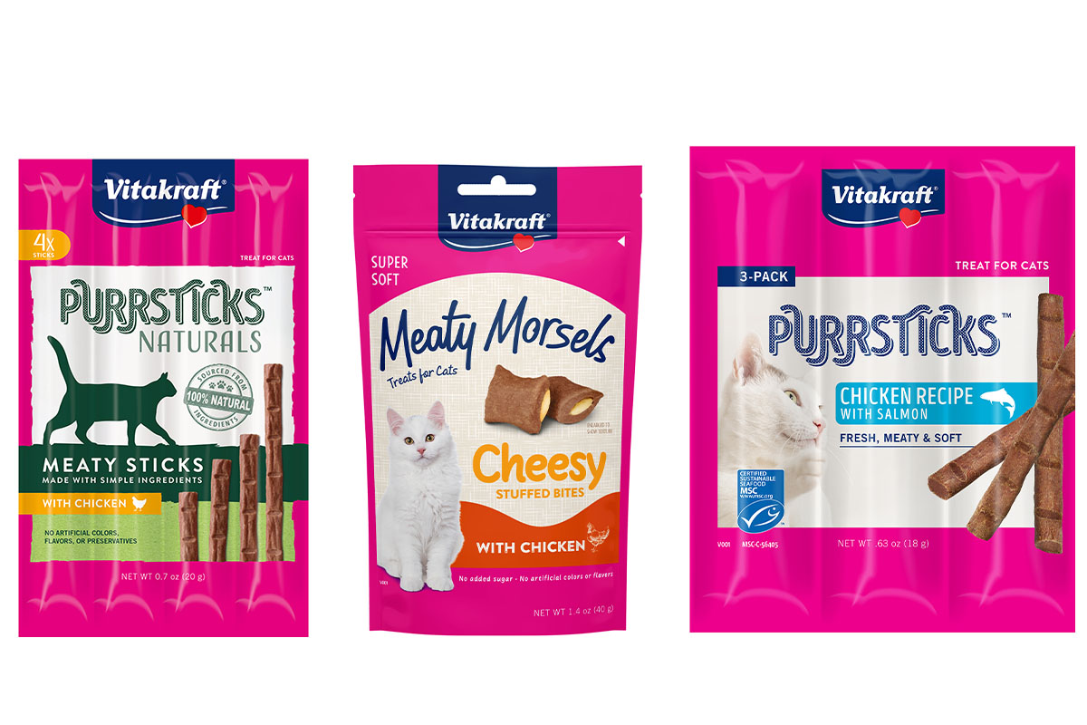 Vitakraft launches new cat treats during Global Pet Expo